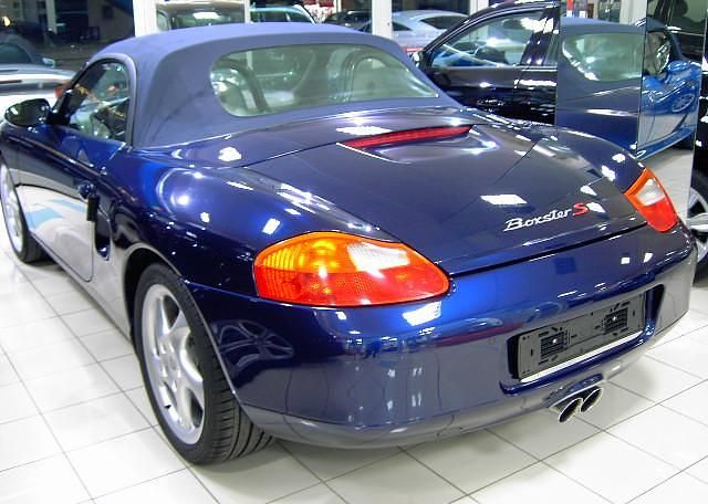Usata Porsche Boxster S 252 CV (185 kW) 2000 Blu met. Cabrio
