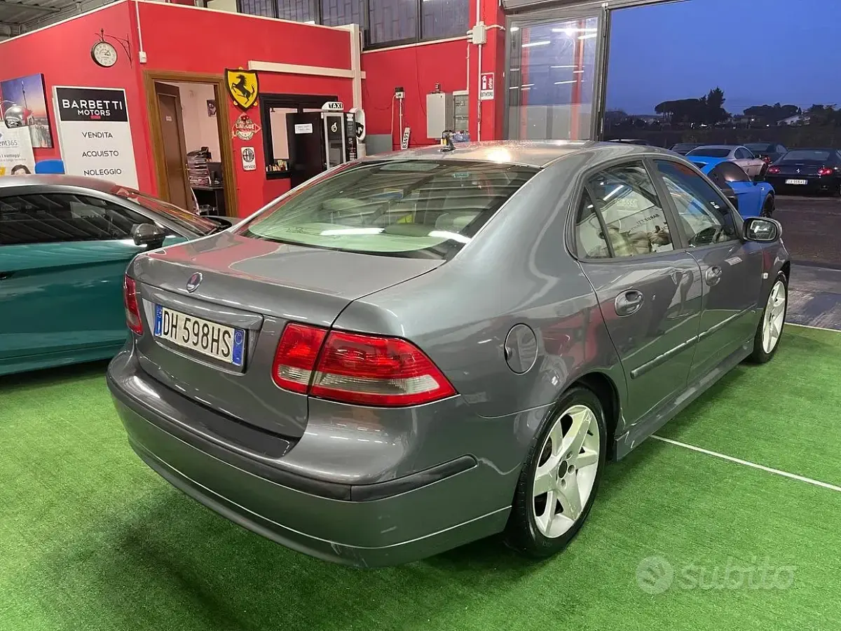 Usata Saab 9-3 150 CV (110 kW) 2008 Grigio Berlina