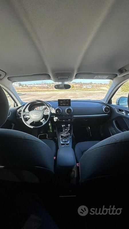Usata Audi A3 Ambition 105 CV (77 kW) 2013 Bianco Berlina