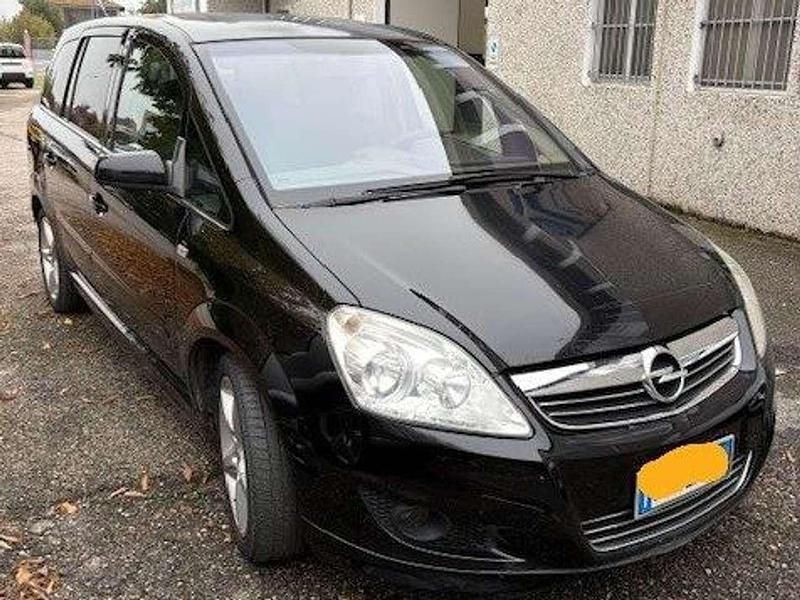 Usata Opel Zafira Cosmo 110 CV (80 kW) 2009 Nero Monovolume