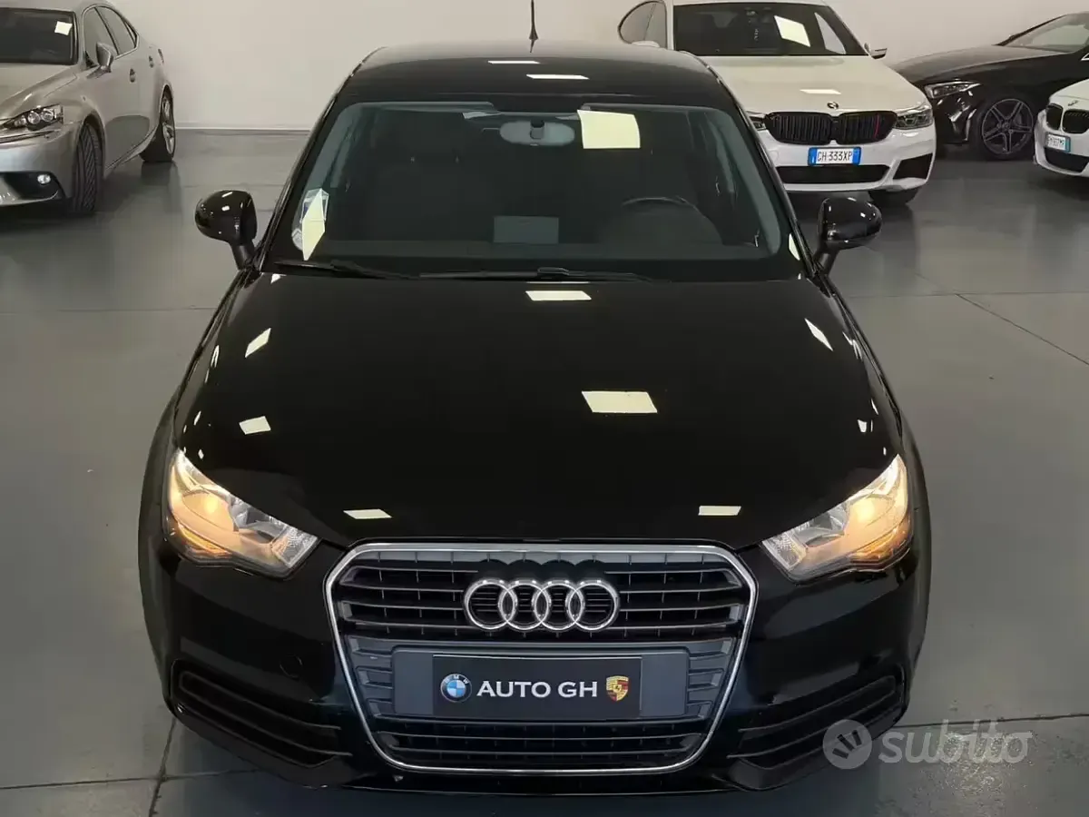 Usata Audi A1 Ambition 90 CV (66 kW) 2013 Nero Utilitaria