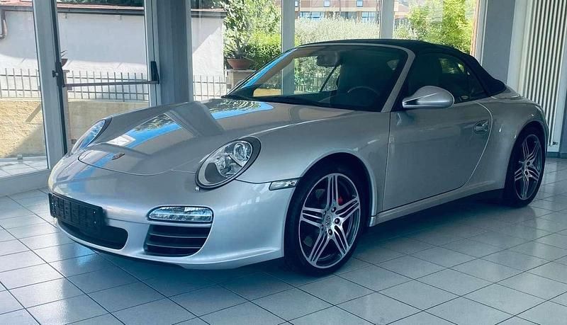 Usata Porsche 911 Carrera Cabriolet 385 CV (283 kW) 2009 Argento Cabrio