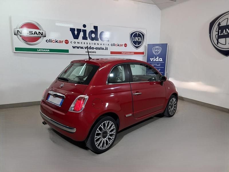 Usata Fiat 500 Lounge 69 CV (50 kW) 2015 Rosso Berlina