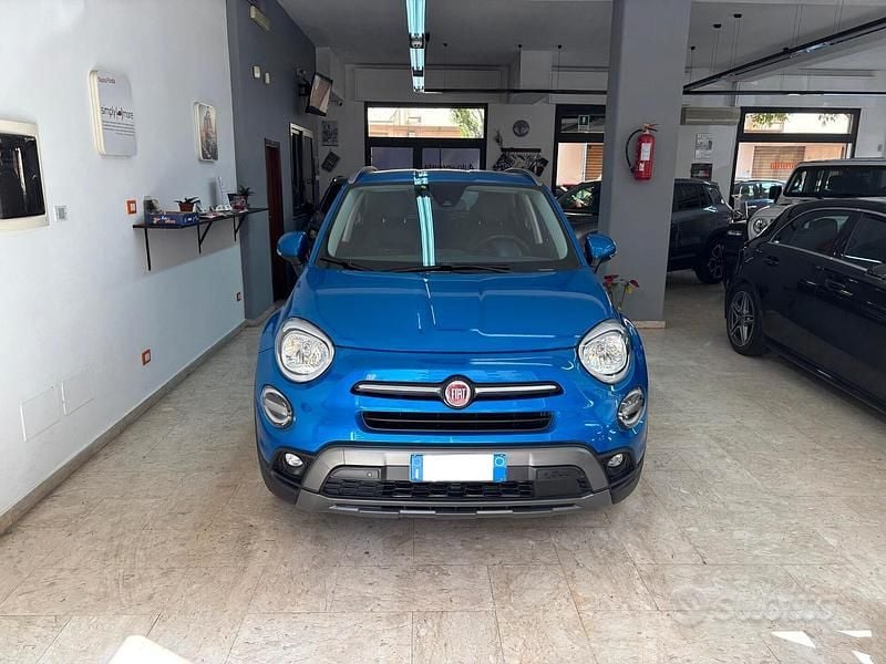 Usata Fiat 500X Cross Plus 130 CV (95 kW) 2022 Blu SUV