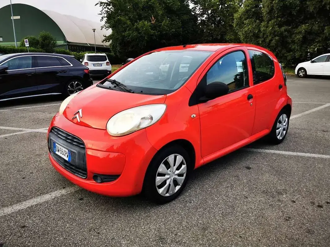 Usata Citroën C1 68 CV (50 kW) 2009 Rosso Utilitaria