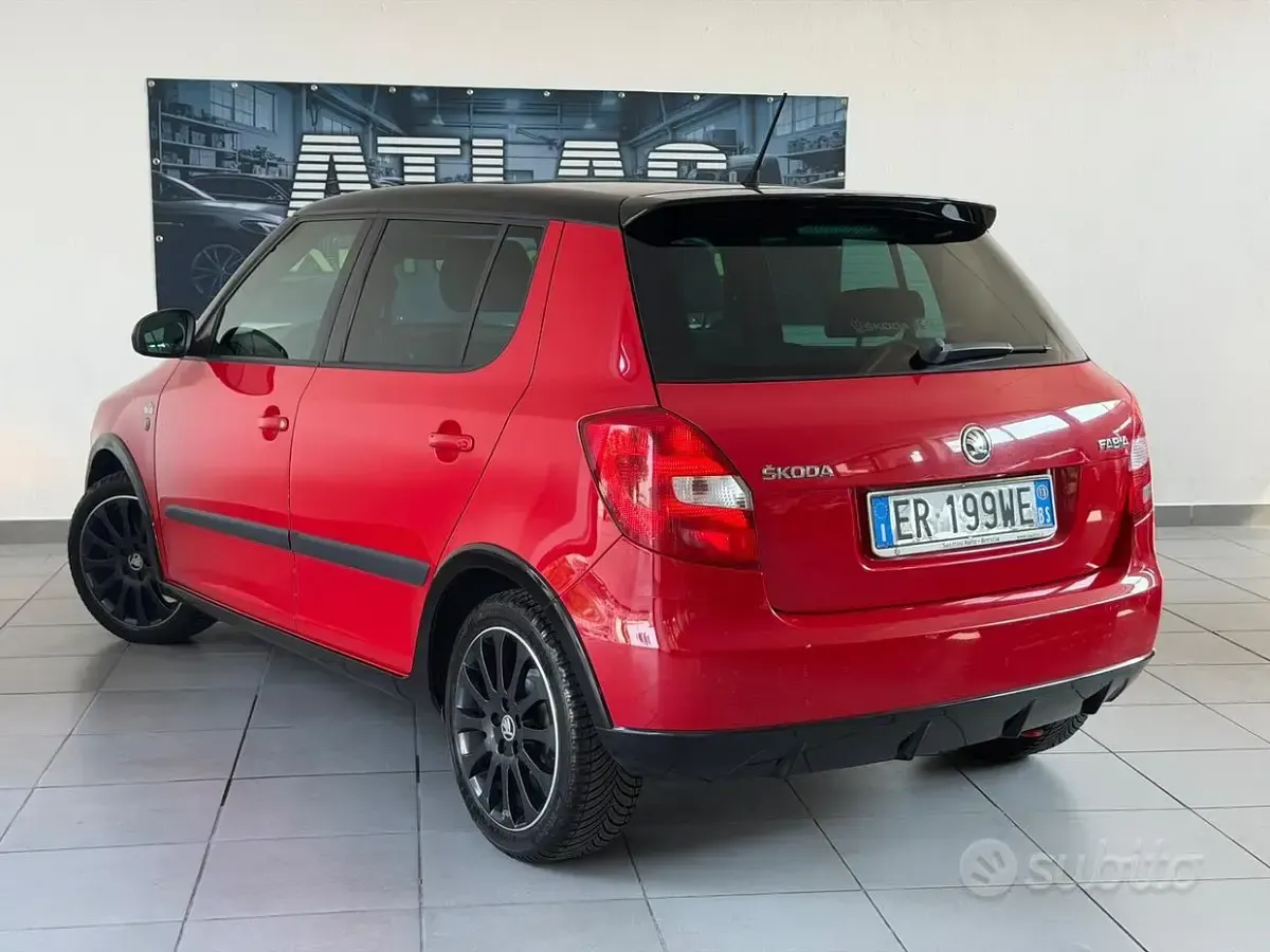 Usata Skoda Fabia Monte Carlo 69 CV (50 kW) 2013 Rosso Berlina