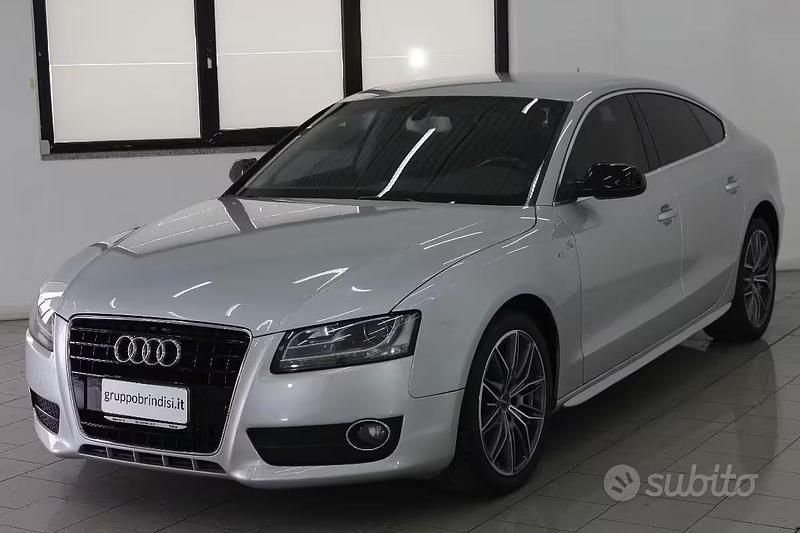 Usata Audi A5 Sportback 143 CV (105 kW) 2010 Grigio Utilitaria