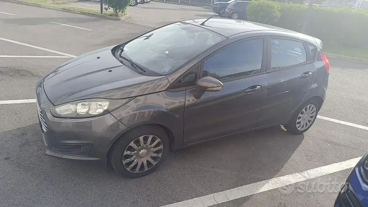 Usata Ford Fiesta Titanium 75 CV (55 kW) 2015 Grigio Utilitaria