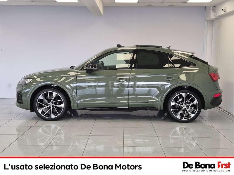 Usata Audi SQ5 Sportback 341 CV (250 kW) 2023 Verde district metallizzato SUV