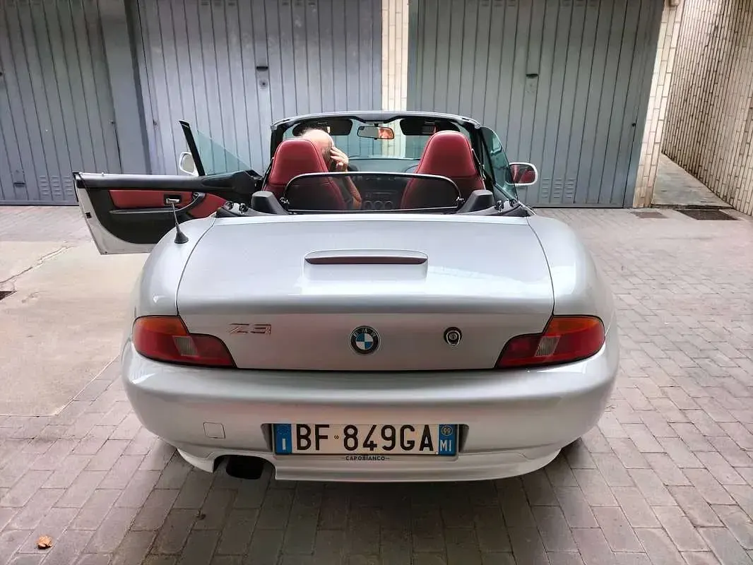 Usata BMW Z3 118 CV (86 kW) 1996 Argento Cabrio