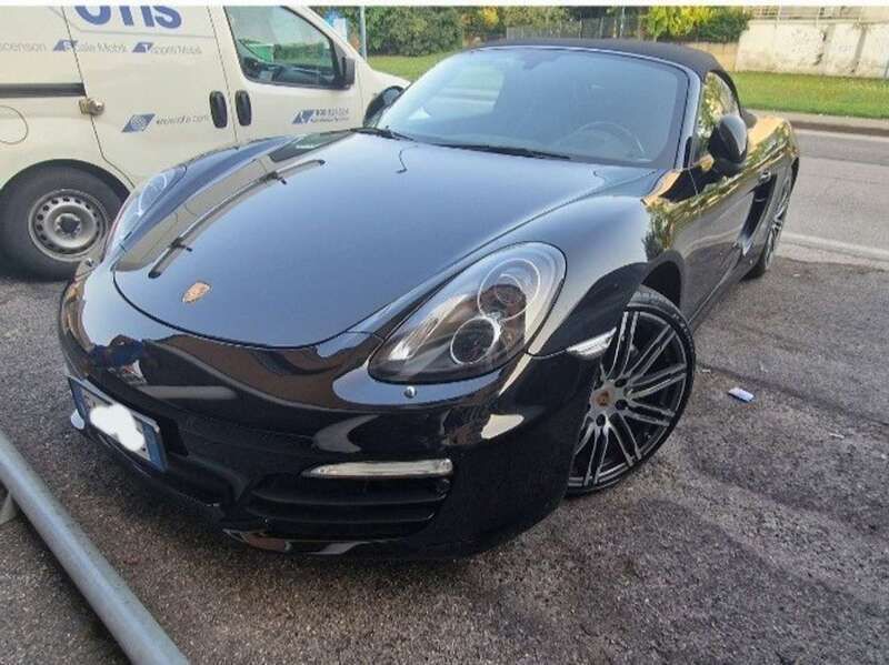 Usata Porsche 718 Boxster Black Edition 265 CV (194 kW) 2016 Nero Cabrio