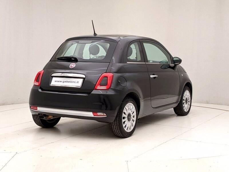 Usata Fiat 500 Lounge 69 CV (50 kW) 2016 Nero Utilitaria