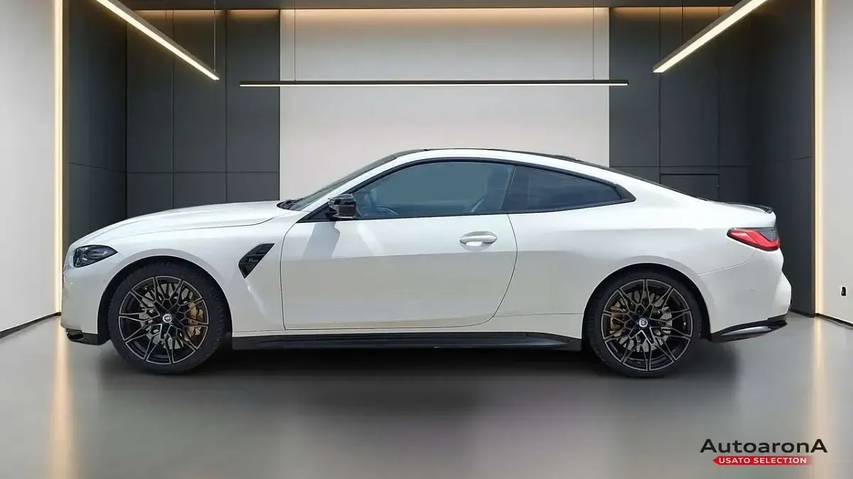 Usata BMW M4 Competition Edition 510 CV (375 kW) 2022 Bianco ghiacciaio metallizzato Coupé