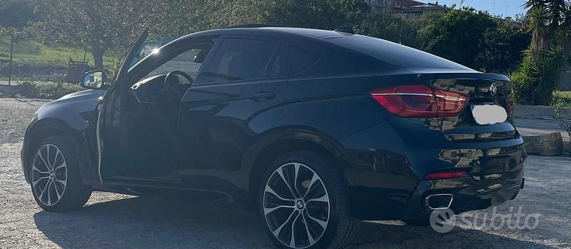 Usata BMW X6 Efficient Dynamics 249 CV (183 kW) 2019 Blu SUV