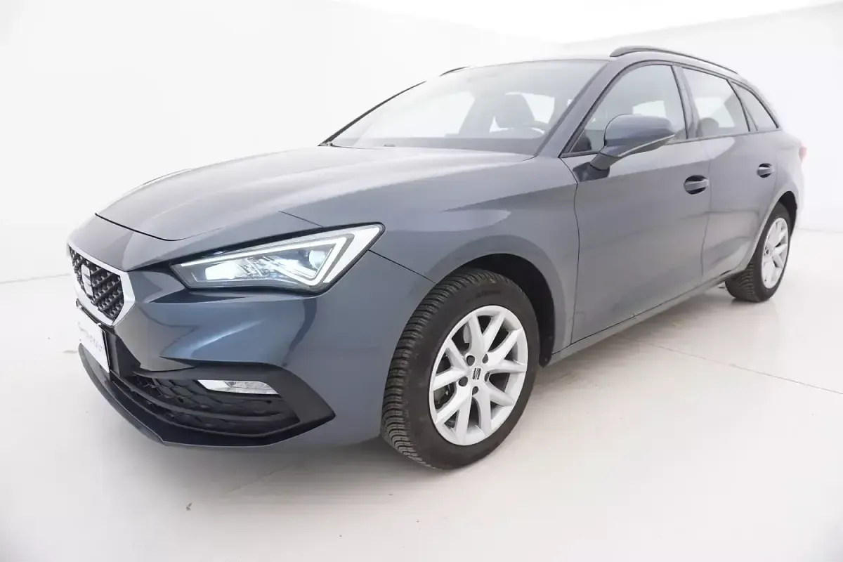 Usata Seat Leon ST Business 110 CV (80 kW) 2022 Grigiogrigio Station wagon