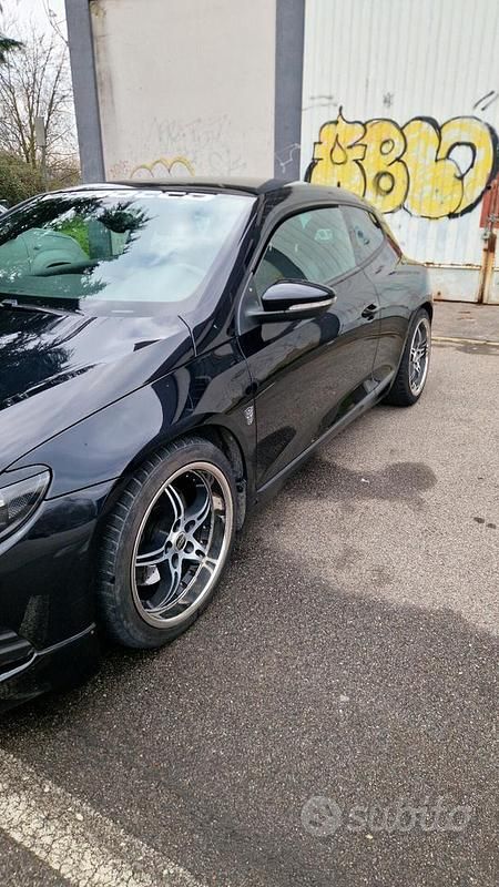 Usata VW Scirocco 160 CV (117 kW) 2009 Nero Coupé