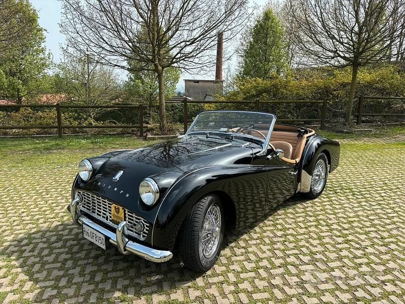 Usata Triumph TR3 1960 Nero Cabrio