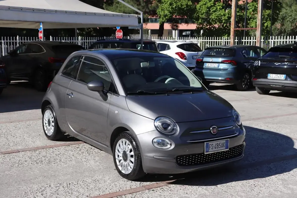 Usata Fiat 500 Lounge 95 CV (69 kW) 2018 Grigio Berlina