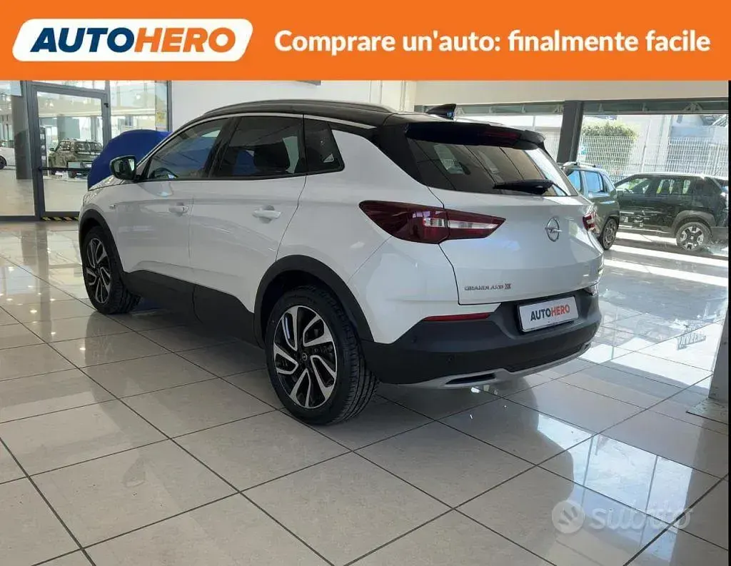 Usata Opel Grandland X 120 CV (88 kW) 2018 Bianco SUV