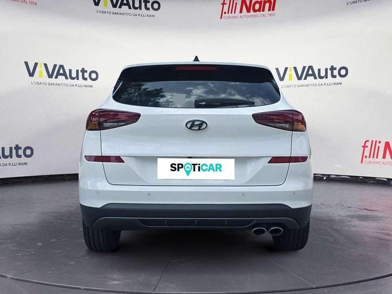 Usata Hyundai Tucson N Line 116 CV (85 kW) 2020 Bianco SUV