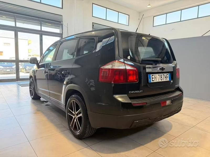 Usata Chevrolet Orlando LT 131 CV (96 kW) 2012 Nero Monovolume