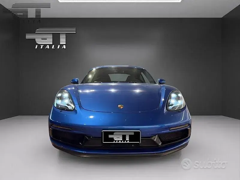 Usata Porsche 718 Cayman GTS 365 CV (268 kW) 2018 Blu Coupé