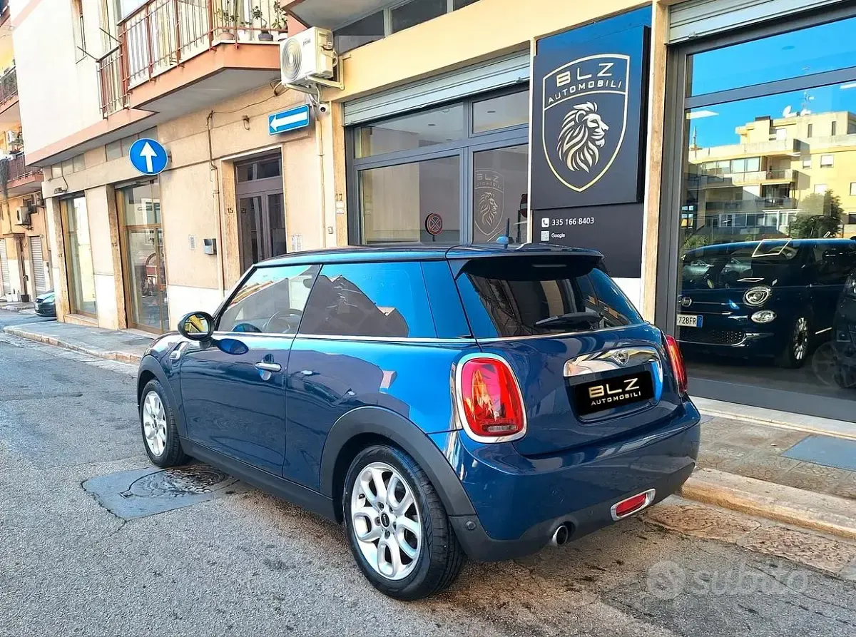 Usata Mini Cooper D Hype 95 CV (69 kW) 2014 Blu Utilitaria