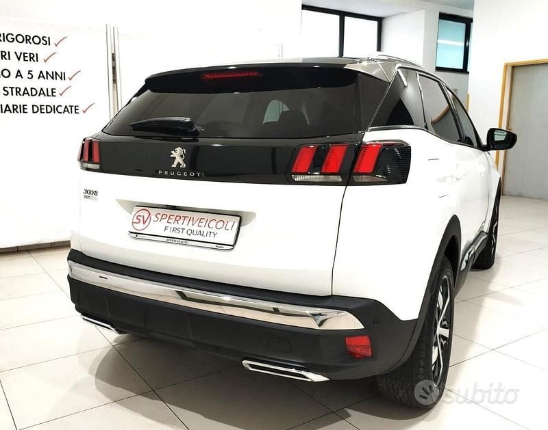 Usata Peugeot 3008 Allure 130 CV (95 kW) 2018 Bianco SUV