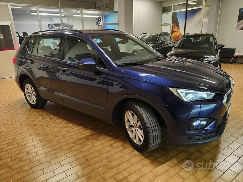Usata Seat Tarraco 150 CV (110 kW) 2023 Blu SUV