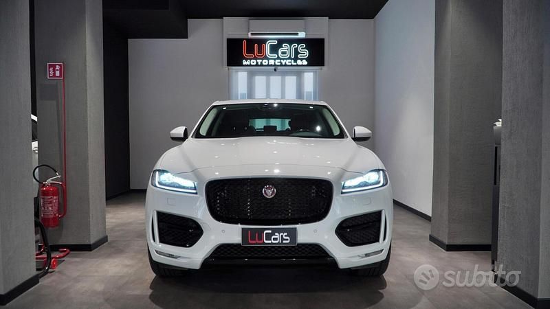 Usata Jaguar F-Pace R-Sport 250 CV (183 kW) 2020 Bianco SUV