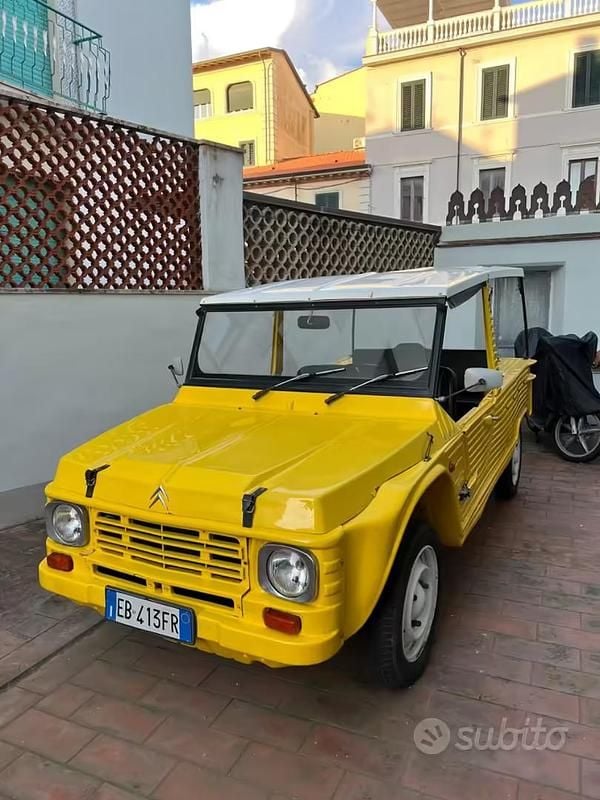 Usata Citroën Méhari 1970 Giallo Cabrio