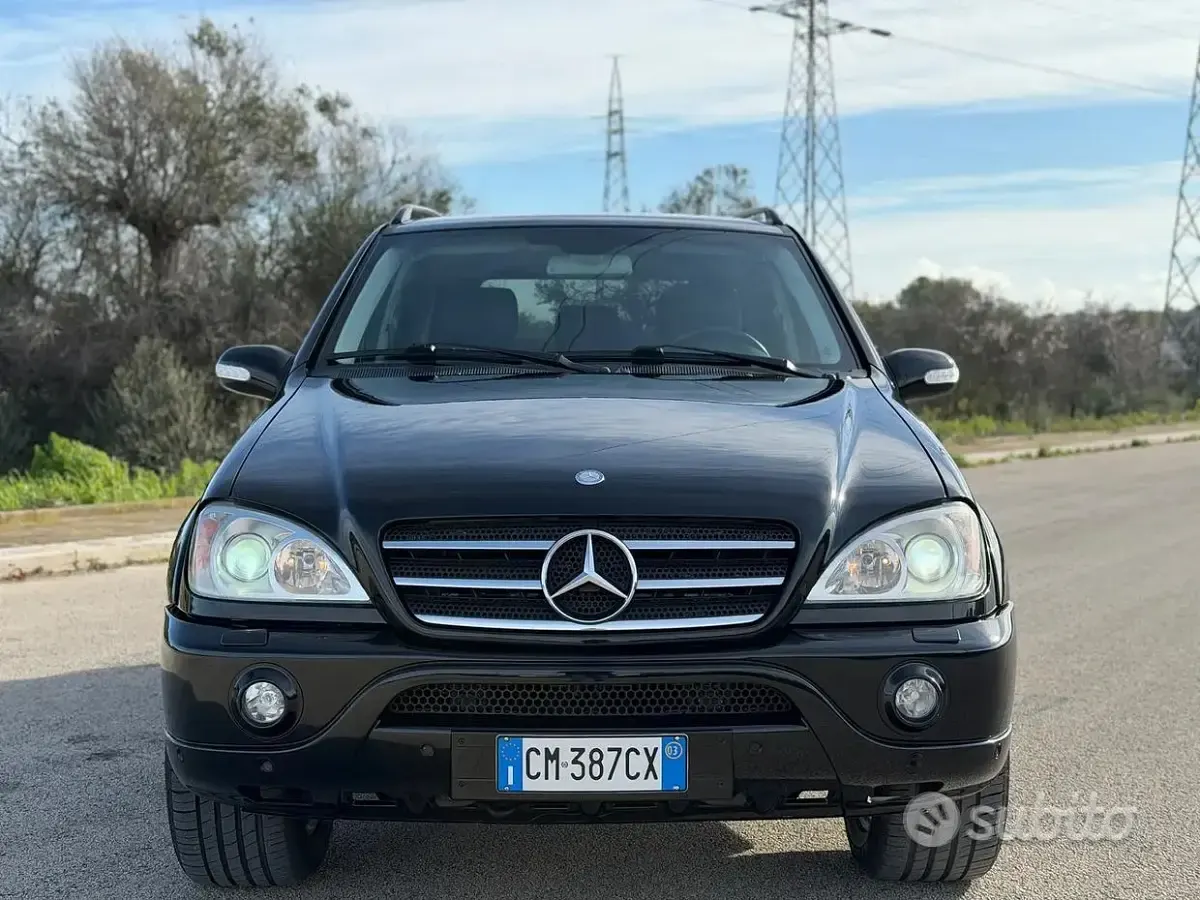 Usata Mercedes ML400 AMG 250 CV (183 kW) 2004 Nero SUV