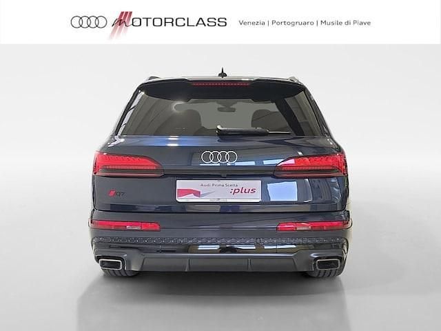 Usata Audi Q7 S-Line 286 CV (210 kW) 2024 Blu waitomo metallizzato SUV