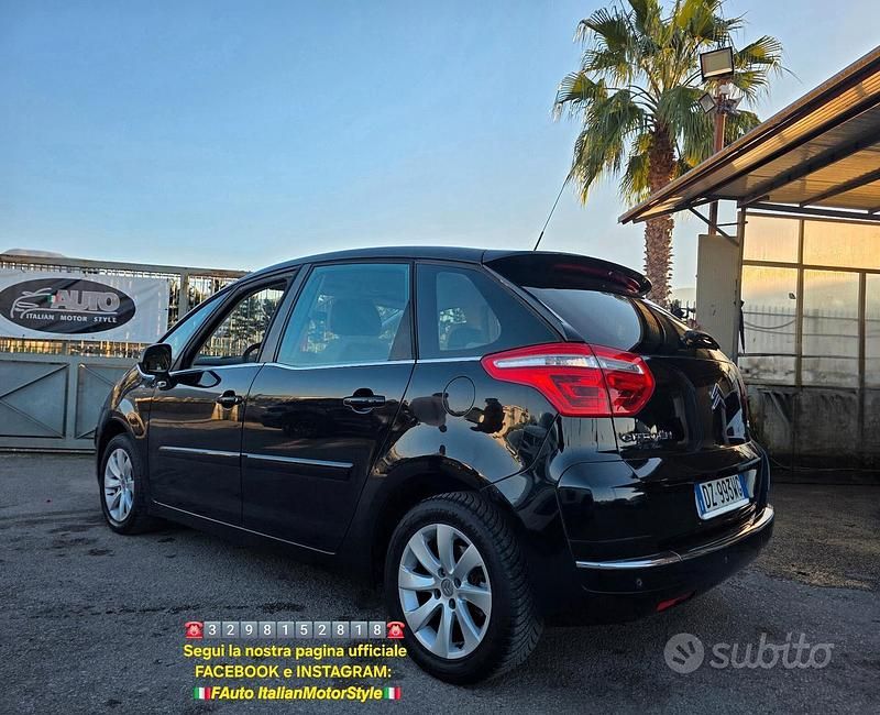 Usata Citroën C4 Picasso Seduction 120 CV (88 kW) 2010 Nero Monovolume