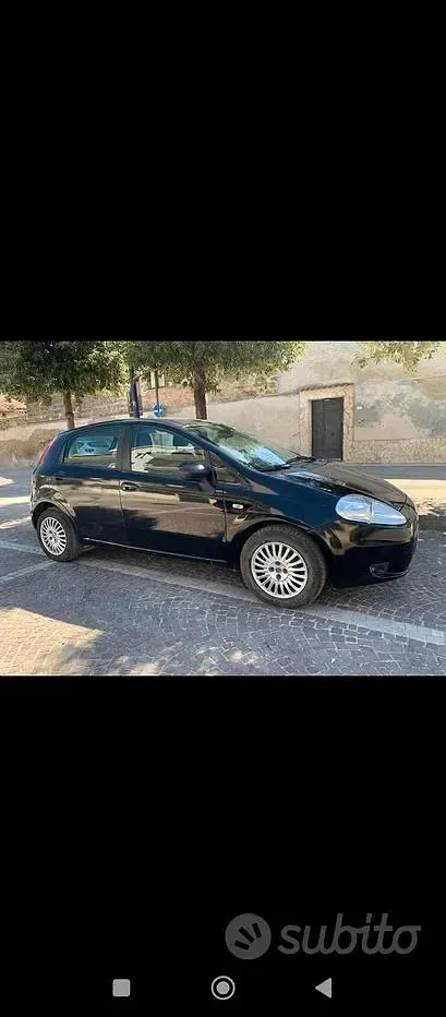 Usata Fiat Grande Punto 90 CV (66 kW) 2007 Nero Utilitaria