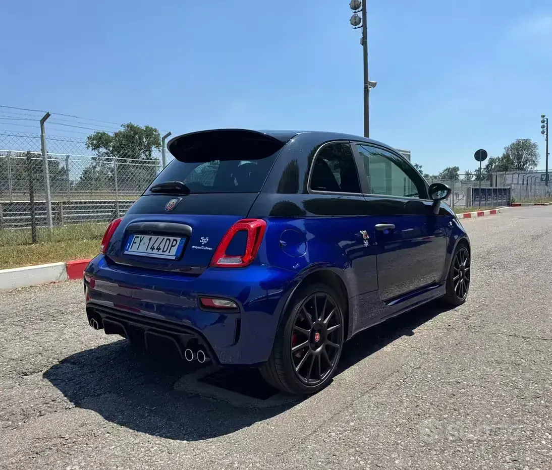 Usata Abarth 595 Competizione 180 CV (132 kW) 2019 Blu Berlina