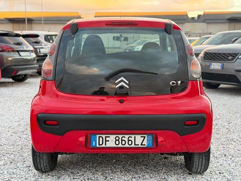 Usata Citroën C1 68 CV (50 kW) 2007 Rosso Utilitaria