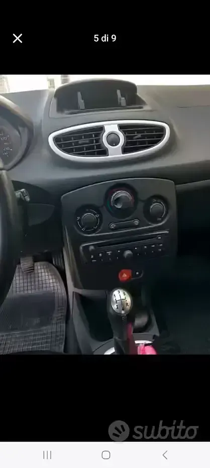 Usata Renault Clio II 75 CV (55 kW) 2011 Nero Berlina