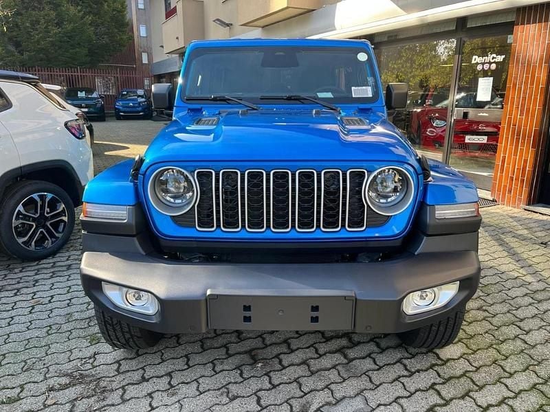 Nuova Jeep Wrangler Unlimited Sahara 272 CV (200 kW) 2025 Blu SUV