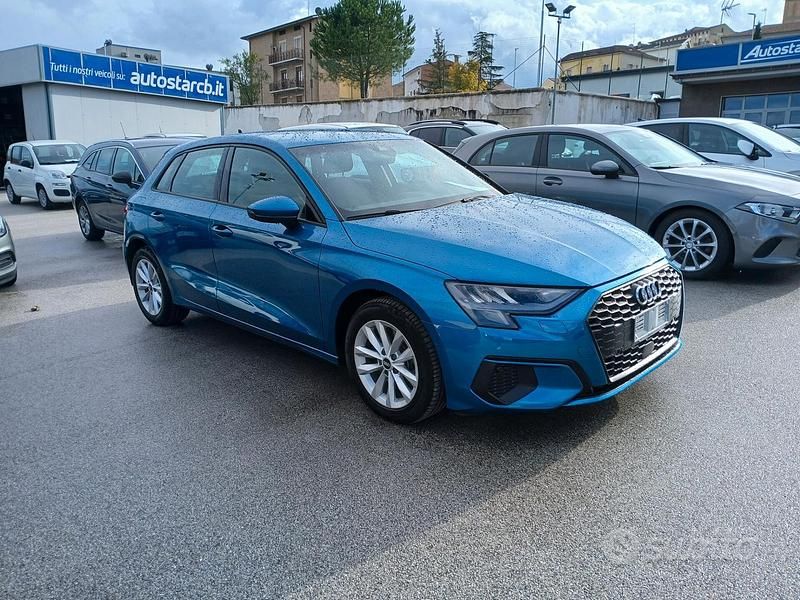 Usata Audi A3 Business 116 CV (85 kW) 2021 Blu/azzurro Berlina