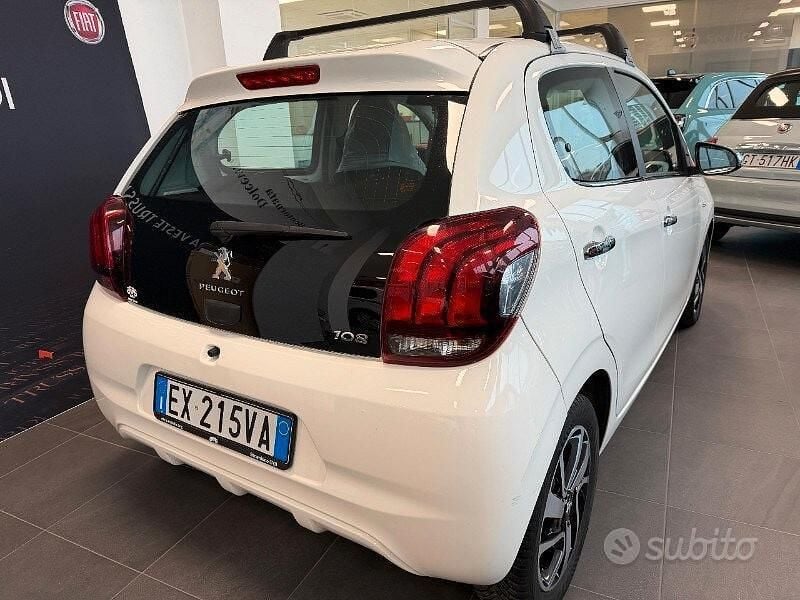 Usata Peugeot 108 Allure 82 CV (60 kW) 2014 Bianco Utilitaria