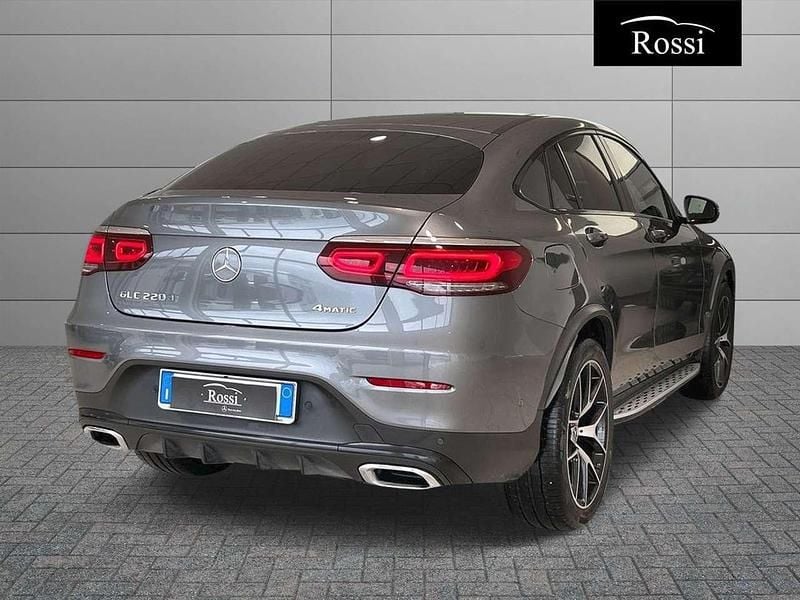 Usata Mercedes GLC220 Premium 194 CV (142 kW) 2022 Grigio medio metallizzato Coupé