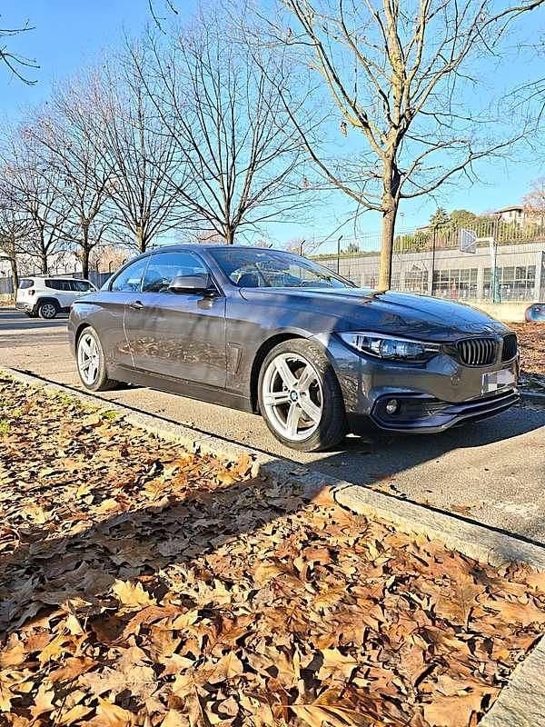 Usata BMW 420 Cabriolet Sport Line 190 CV (139 kW) 2019 Grigio Cabrio