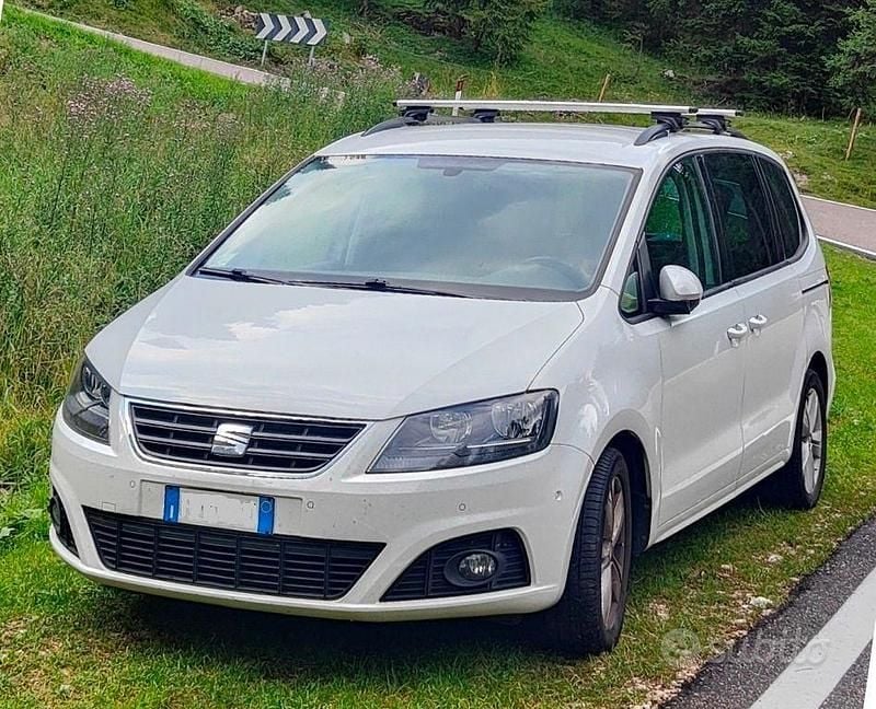 Usata Seat Alhambra 150 CV (110 kW) 2016 Bianco Monovolume
