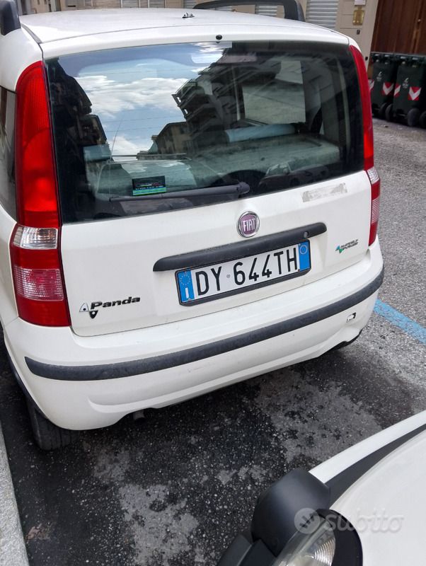 Usata Fiat Panda 60 CV (44 kW) 2009 Bianco Utilitaria