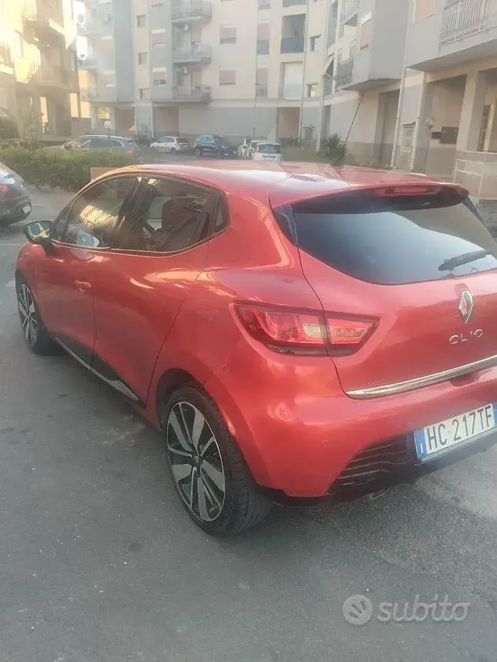 Usata Renault Clio IV 90 CV (66 kW) 2015 Rosso Berlina