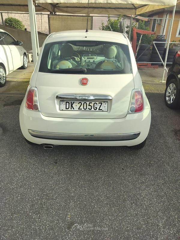 Usata Fiat 500 99 CV (72 kW) 2007 Bianco Berlina