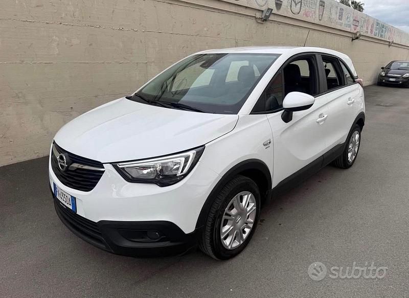 Usata Opel Crossland X 100 CV (73 kW) 2018 Bianco SUV