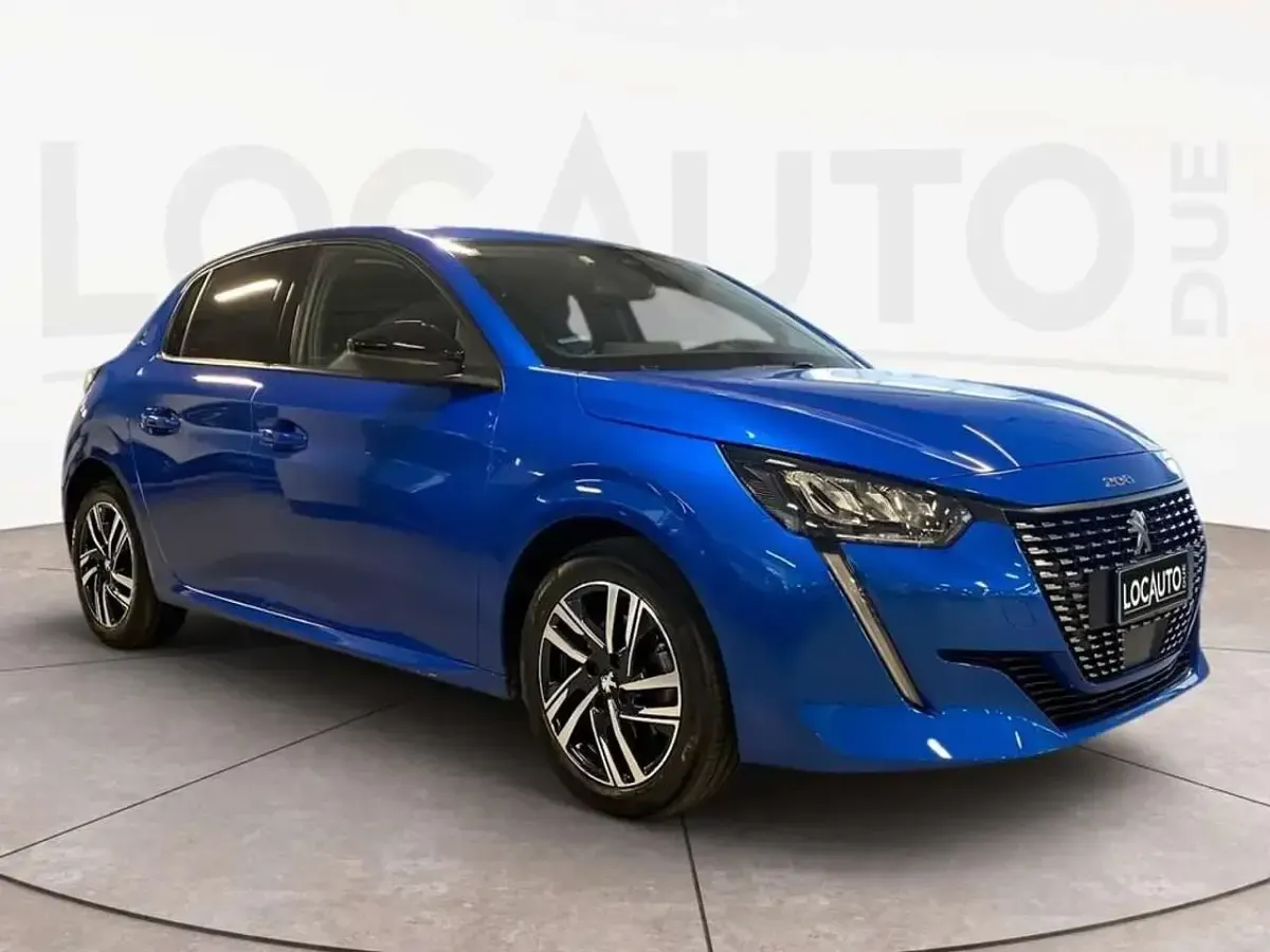 Usata Peugeot 208 Allure 101 CV (74 kW) 2023 Blu Utilitaria