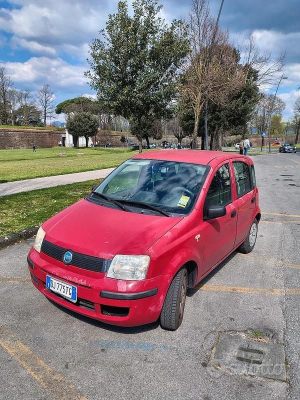 Usata Fiat Panda 54 CV (39 kW) 2008 Rosso Utilitaria